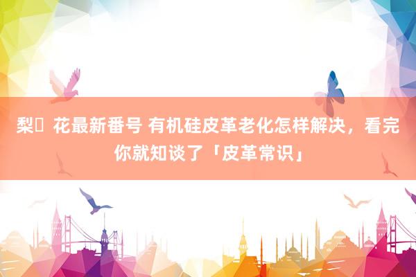 梨々花最新番号 有机硅皮革老化怎样解决，看完你就知谈了「皮革常识」